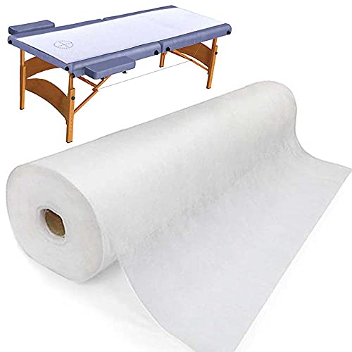 Karlash Disposable Non-Woven Bed Sheet Roll - 20g Thick Massage Table Paper Roll (Pack of 4) | Ideal for Spas, Salons, Tattoo Parlors & Medical Clinics