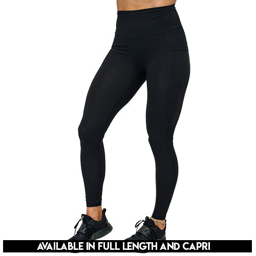 High-Waisted Stretchy Leggings for Women - Black - Perfect for Yoga, Workouts & Everyday Comfort