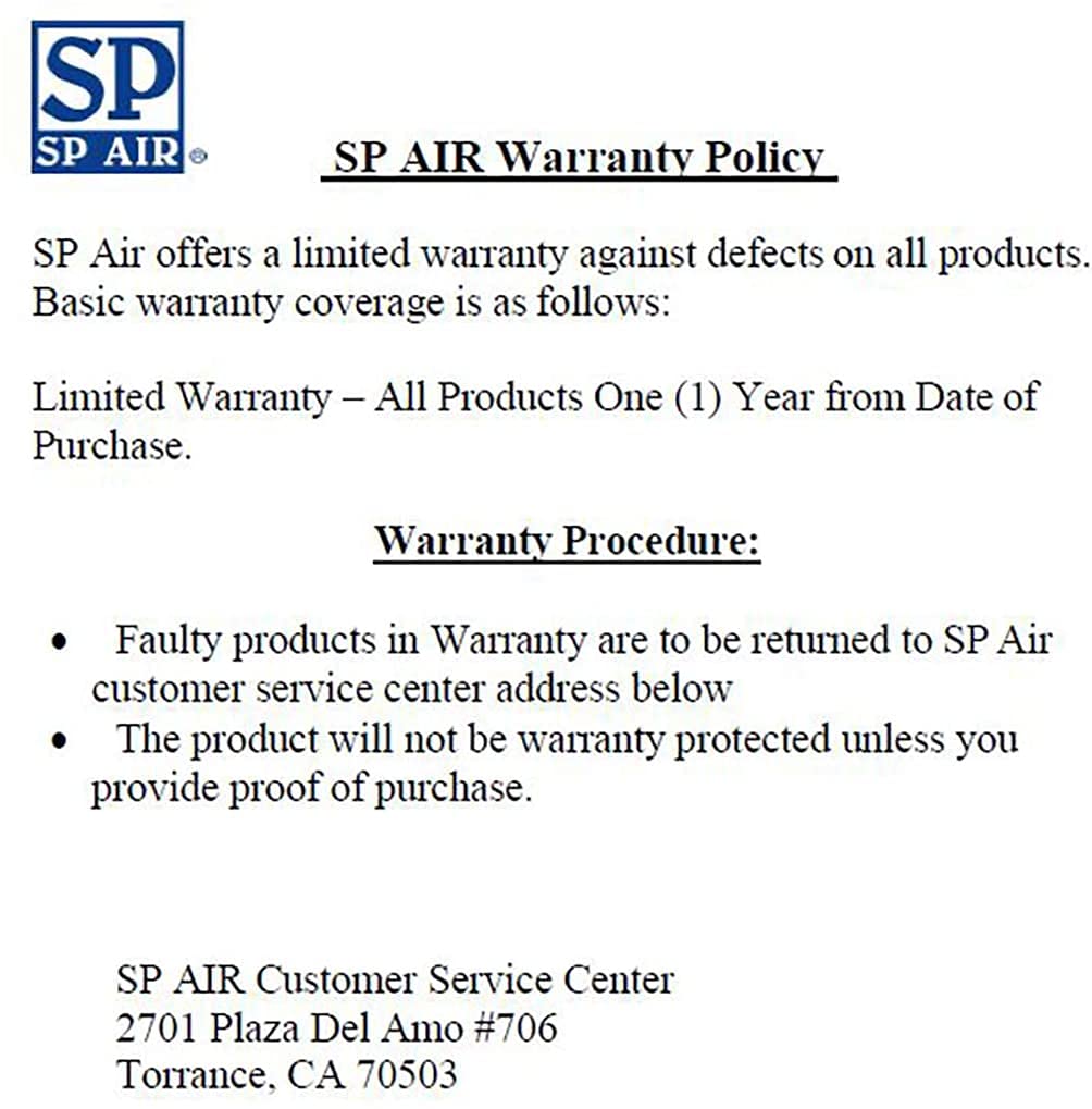 SP Air Corporation Heavy-Duty 1/4-Inch Straight Die Grinder SP-7220-V2 - Professional Metalworking & Woodworking Tool for Grinding, Sanding & Polishing - Ideal for Automotive Repair, DIY Projects & Industrial Use