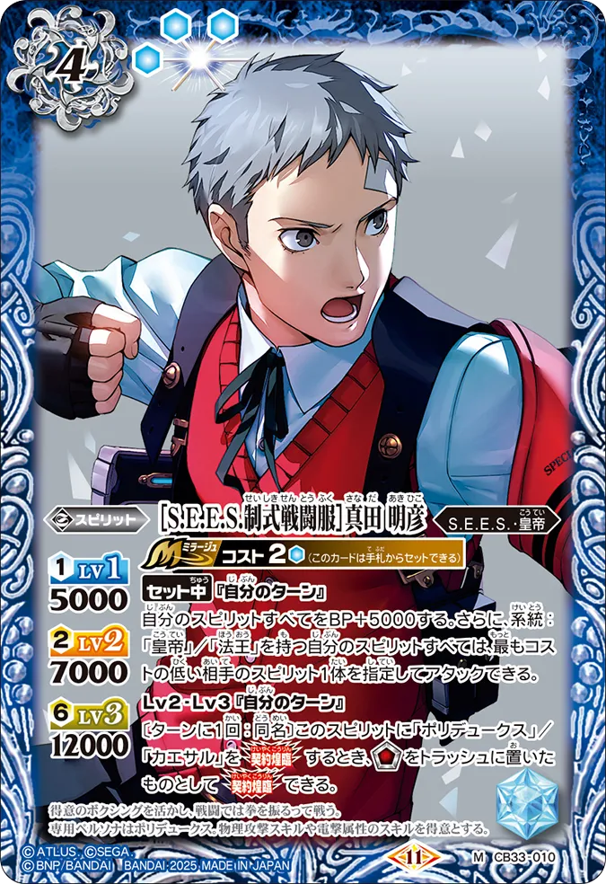S.E.E.S Official Battle Uniform Cosplay Costume - Sanada Akihiko CB33 010 M Size | Perfect for Anime Conventions, Halloween & Role Playing