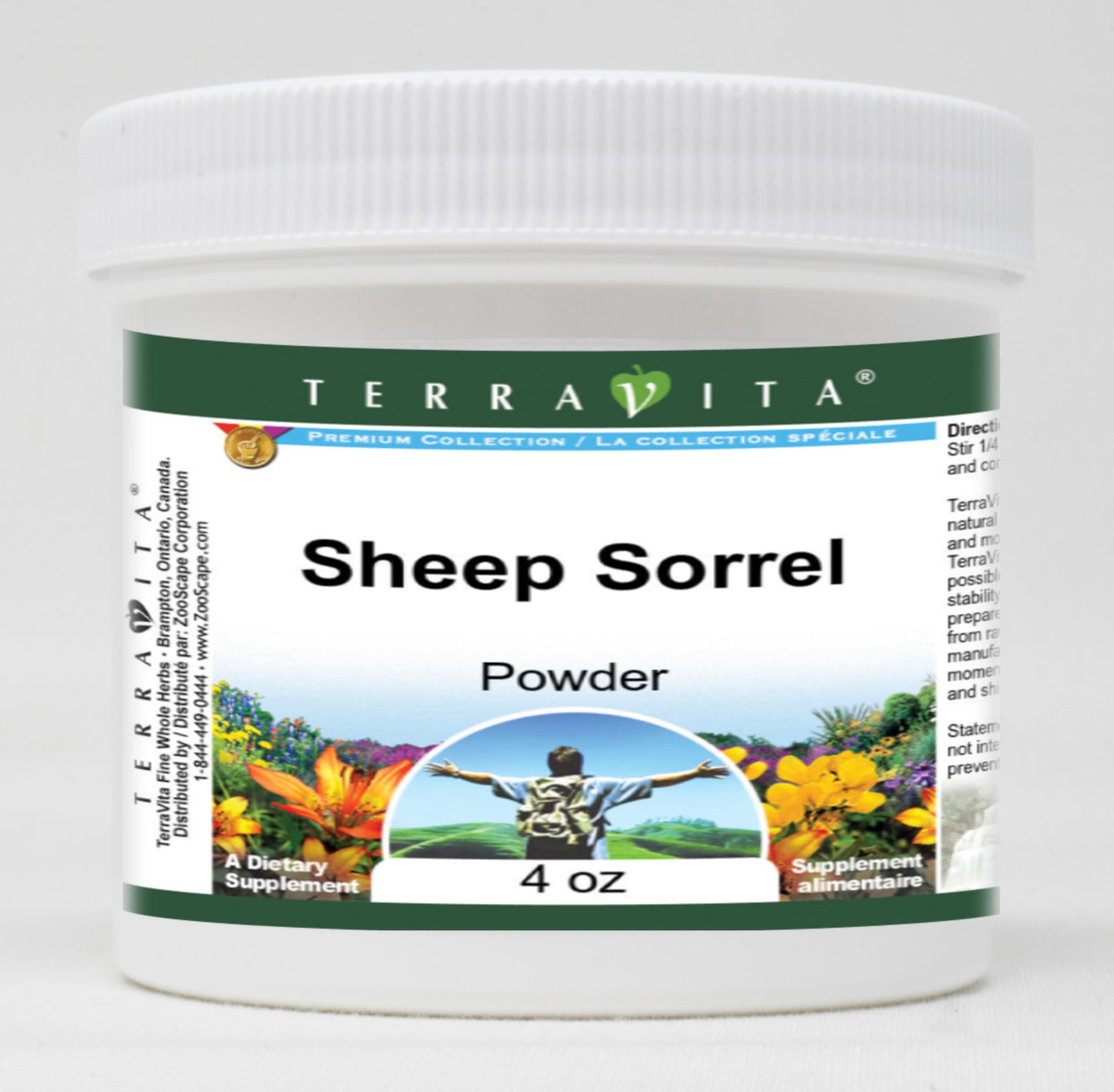 Organic Sheep Sorrel Powder - 4 oz (ZIN: 511583) | Immune Support & Detox Supplement | Perfect for Herbal Teas, Smoothies & Wellness Recipes
