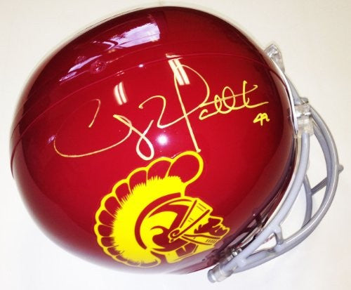 Clay Matthews Autographed USC Trojans Full Size Football Helmet - Authentic Collectible for Sports Fans & Memorabilia Display