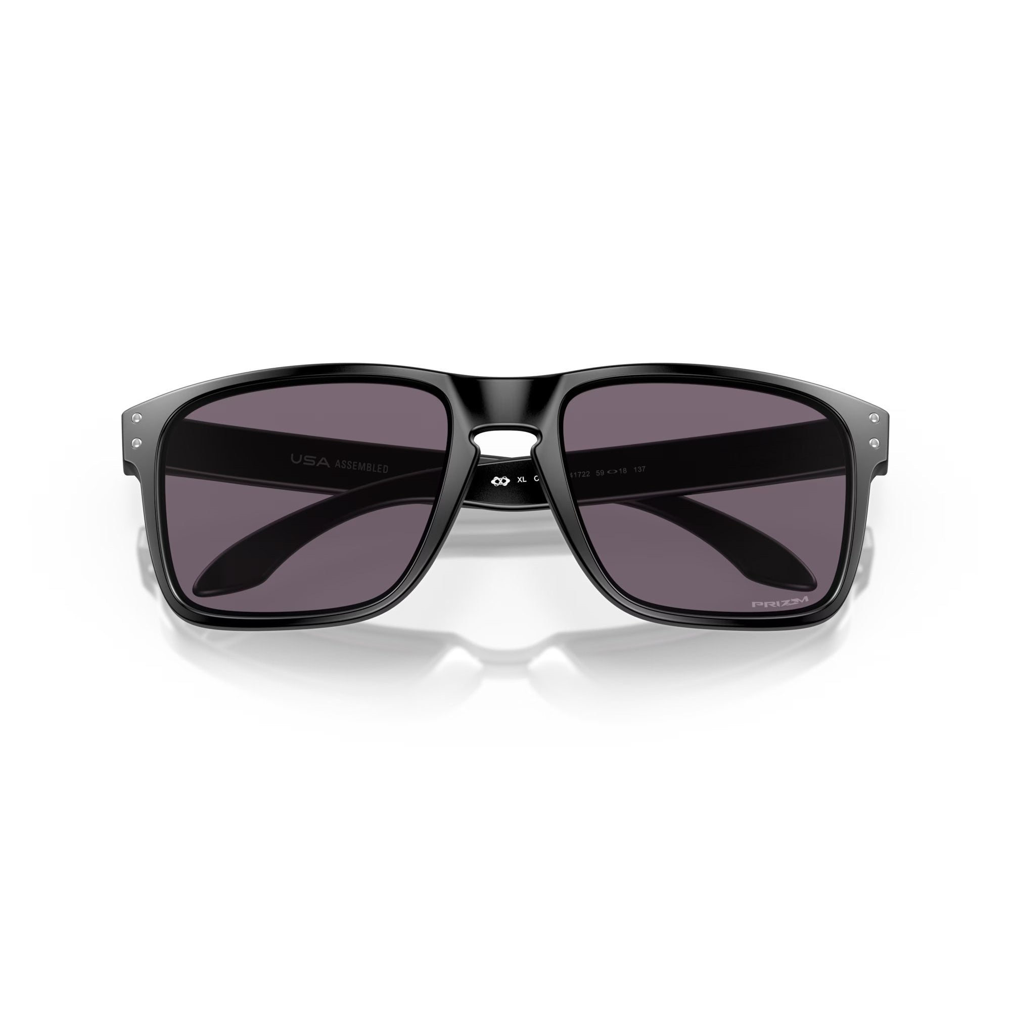 Oakley Holbrook XL Sunglasses - Matte Black Frame with Polarized Lenses for Men - Perfect for Driving, Outdoor Sports & Everyday Wear
