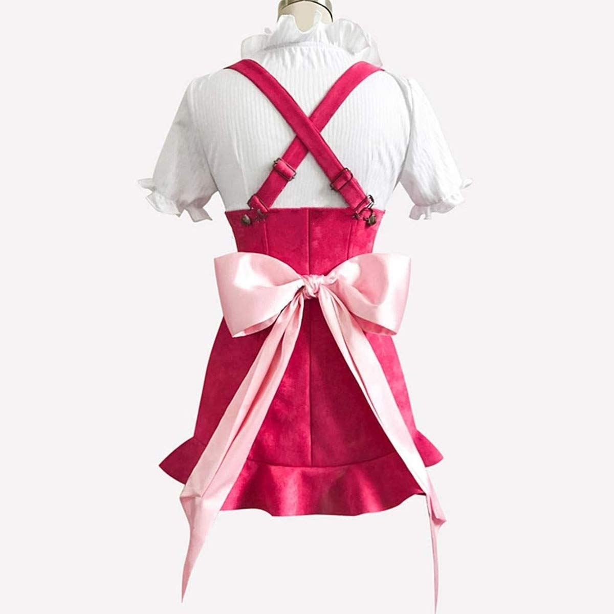 One Piece Nami Cosplay Costume - Anime Red Skirt Dress for Halloween, Cosplay Events & Anime Conventions