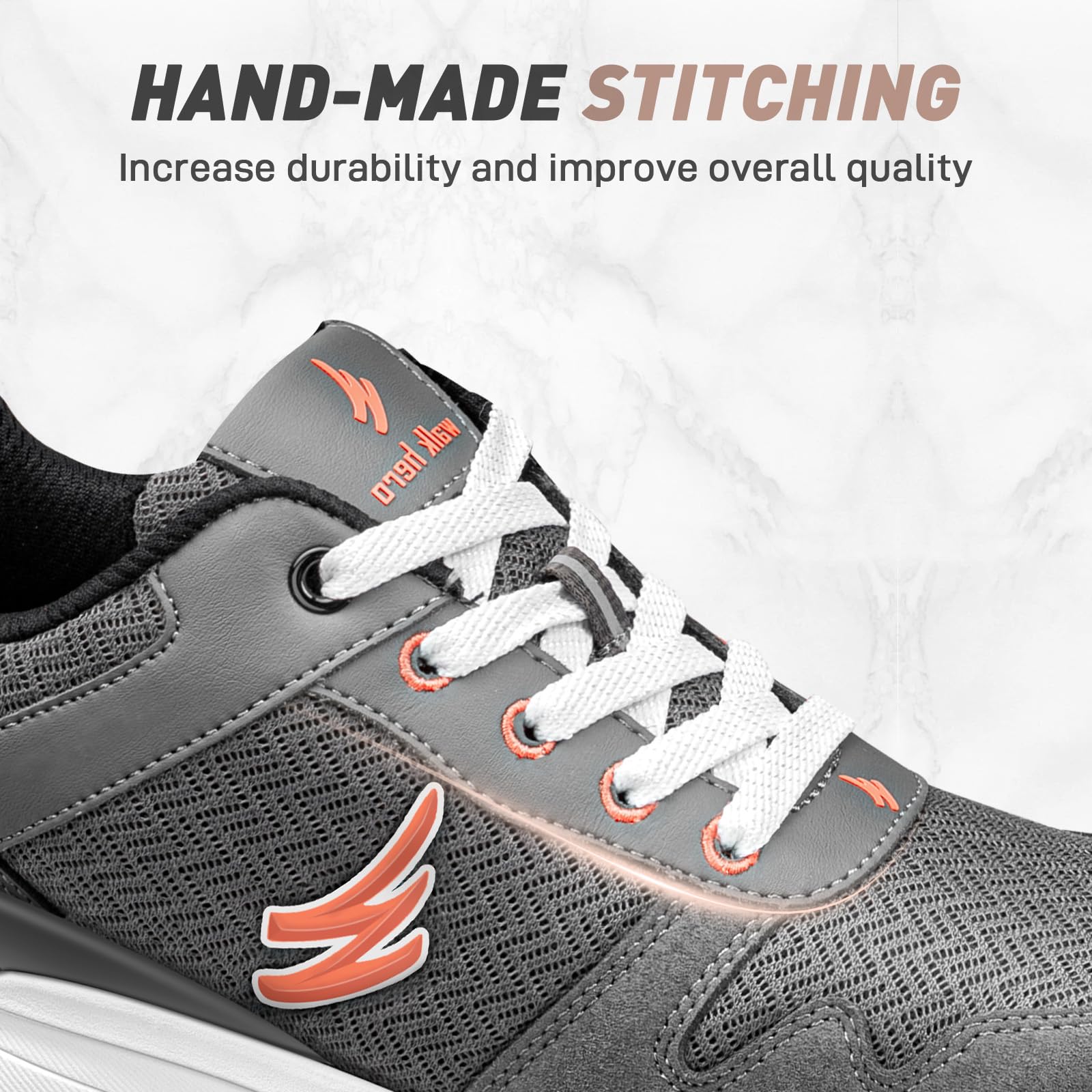 Best Women's Walking Shoes for Plantar Fasciitis Relief - Orthopedic Sneakers with Arch Support & Non-Slip Sole - Perfect for Work, Travel & Daily Comfort