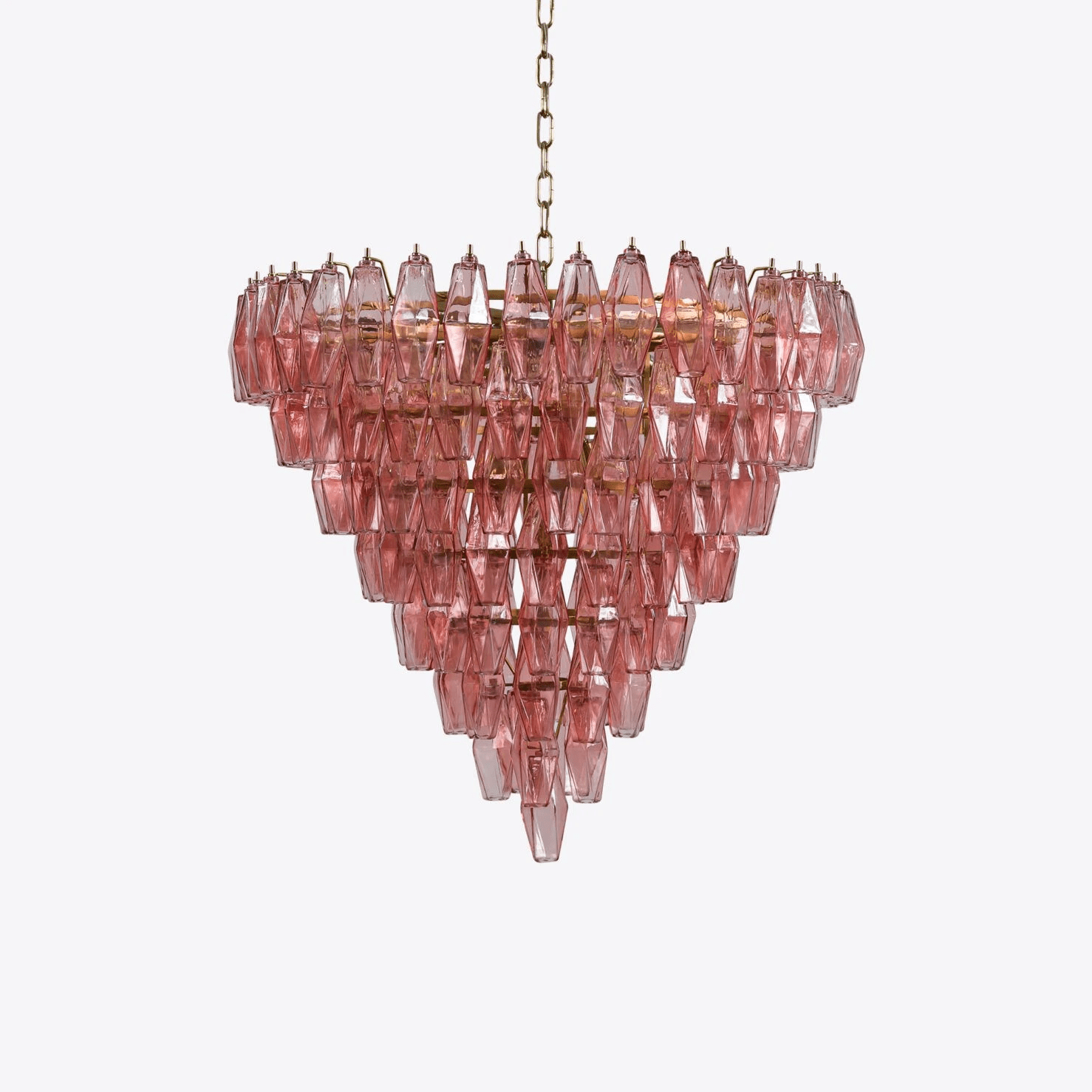Elegant Asti Murano Glass Chandelier - Handcrafted Italian Lighting Fixture for Dining Room & Living Room Decor