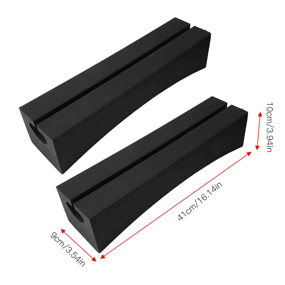 Premium Car Roof Rack for Surfboard & Kayak - Heavy Duty EVA Soft Oval Roof Bars - Portable Universal Fit for SUV, Truck, Van - Perfect for Beach Trips, Water Sports & Outdoor Adventures
