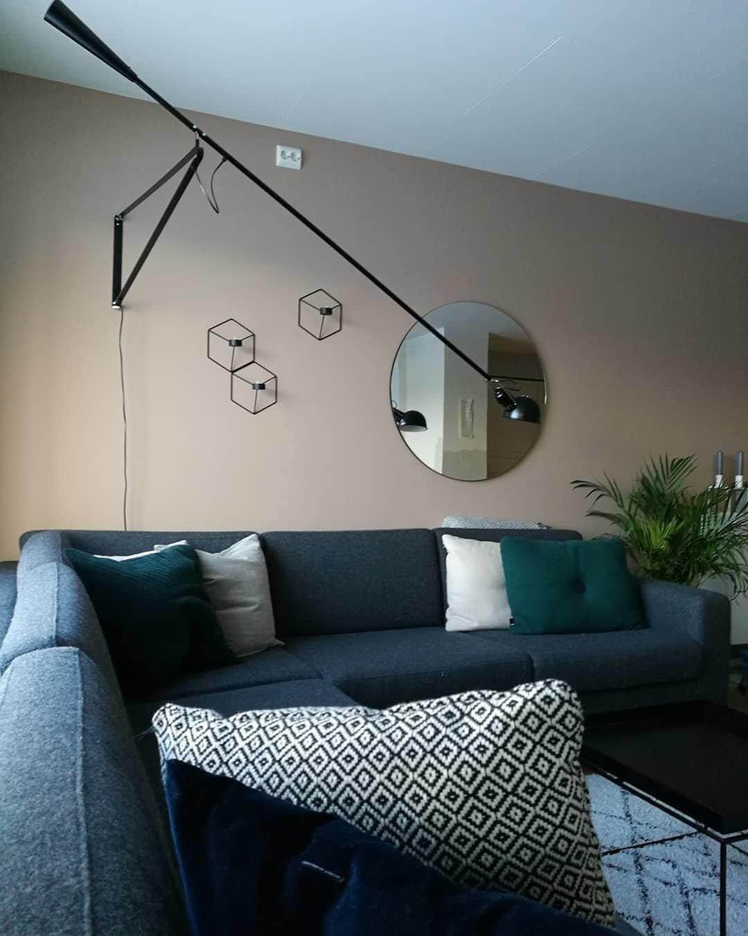Plug-in Wall Sconce with Long Arm - Modern Adjustable Reading Light for Bedroom, Living Room & Office - Energy Efficient LED Wall Lamp for Home Decor