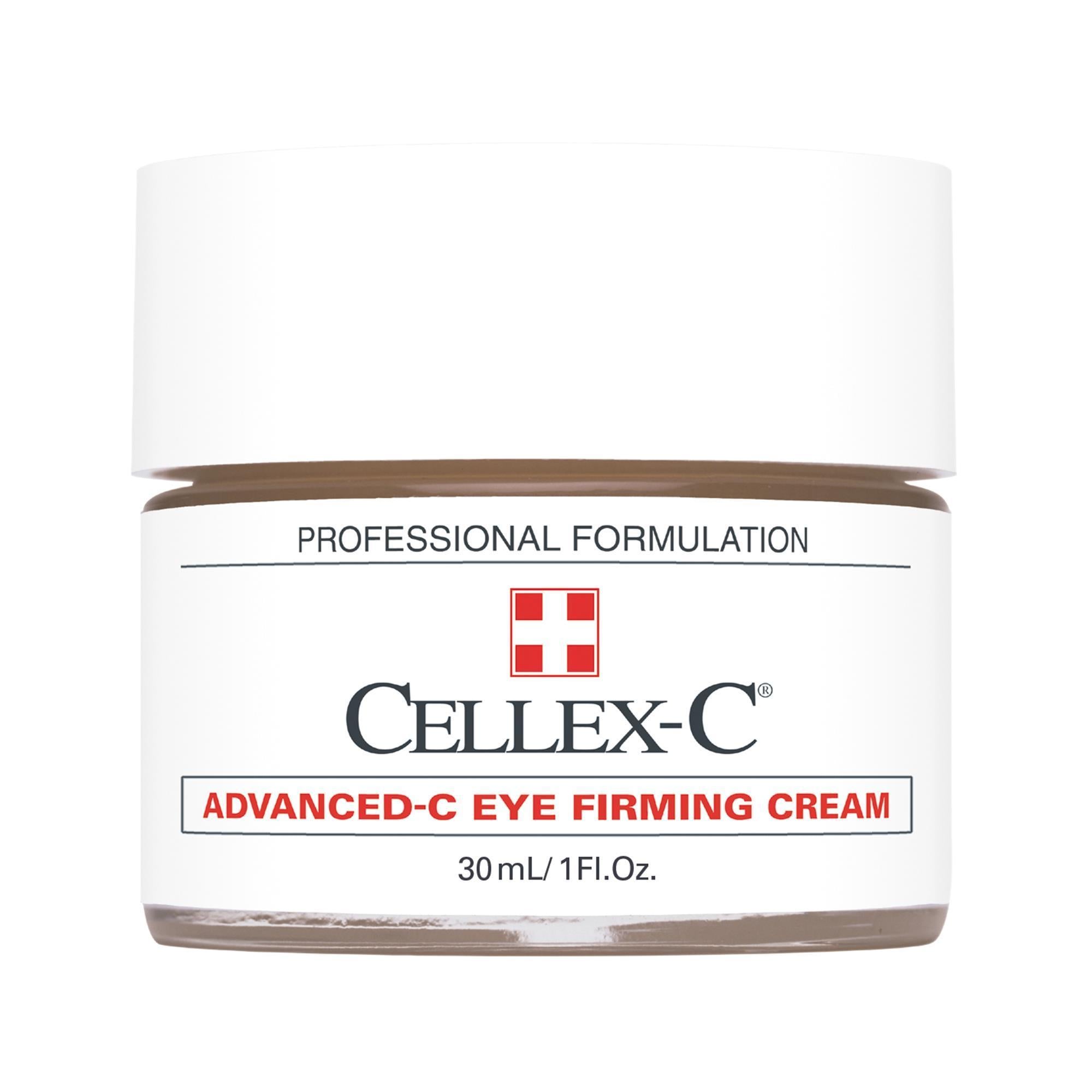 Cellex C Advanced C Eye Firming Cream 1 fl oz - Vitamin C Anti-Aging Eye Treatment for Dark Circles & Wrinkles - Perfect for Nighttime Skincare Routine