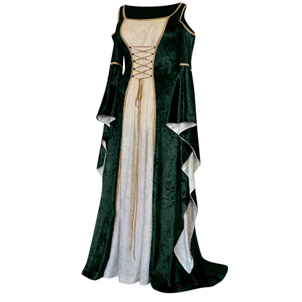 Elegant Plus Size Formal Wedding Dresses for Women - Vintage Retro Print Long Evening Gowns & Gothic Ball Gowns for Parties, Prom, Bridesmaid & Special Occasions