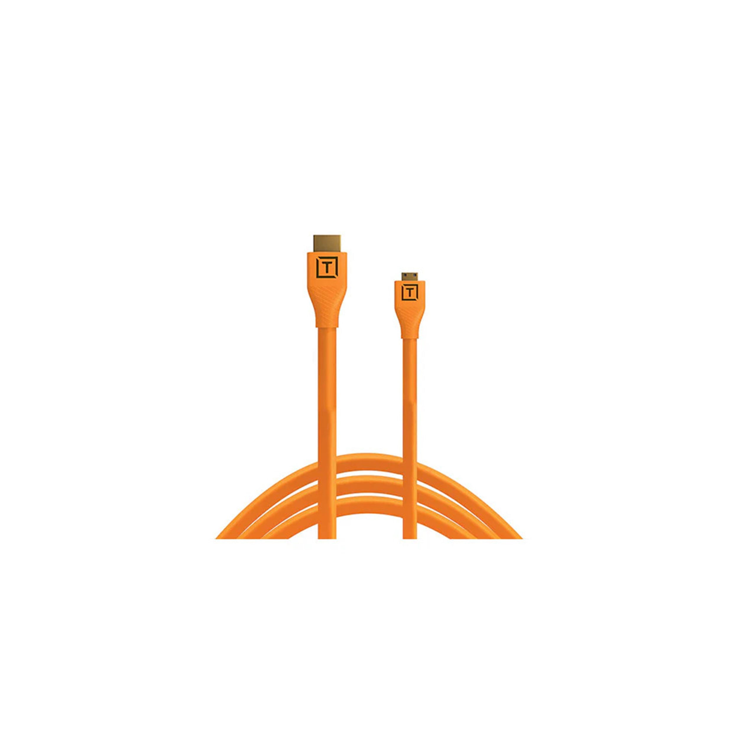 TetherPro HDMI Micro to HDMI 2.0 Cable (6.6ft/2m) - 4K 60Hz High-Speed HDR Video Cord for DSLR Cameras, GoPro, DJI Drones - Durable Gold-Plated Connectors for Professional Photography & Videography