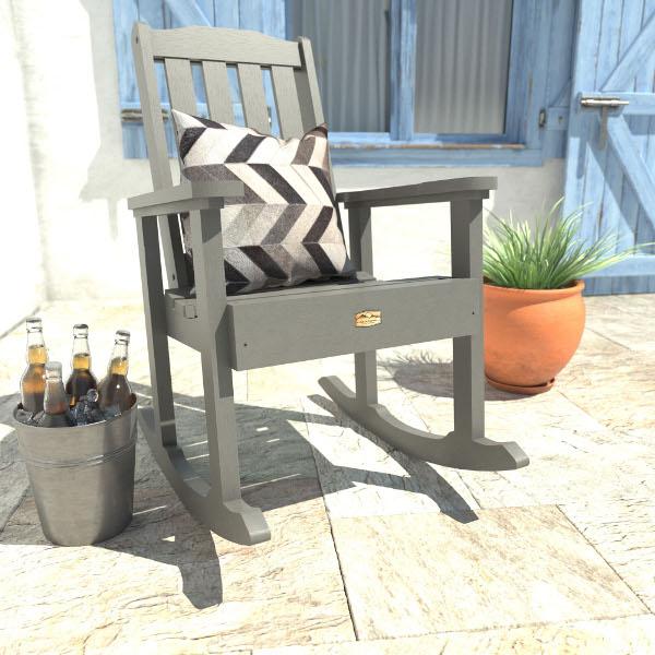 Comfortable Essential Country Rocking Chair for Living Room, Nursery, or Porch - Relaxing Wooden Rocker with Classic Design