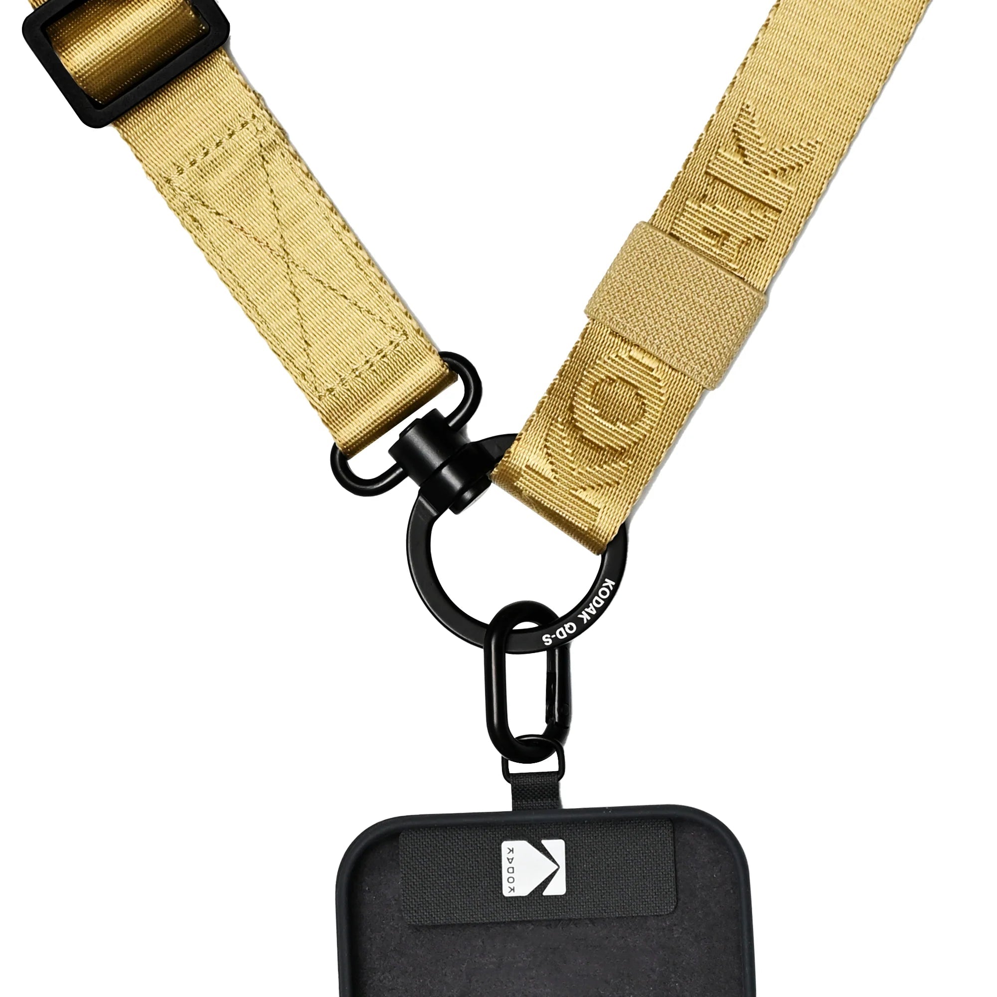 KODAK Multi-Purpose Camera Strap (Khaki) - Durable Adjustable Neck Strap for DSLR, Mirrorless & Film Cameras - Perfect for Travel, Hiking & Photography Enthusiasts