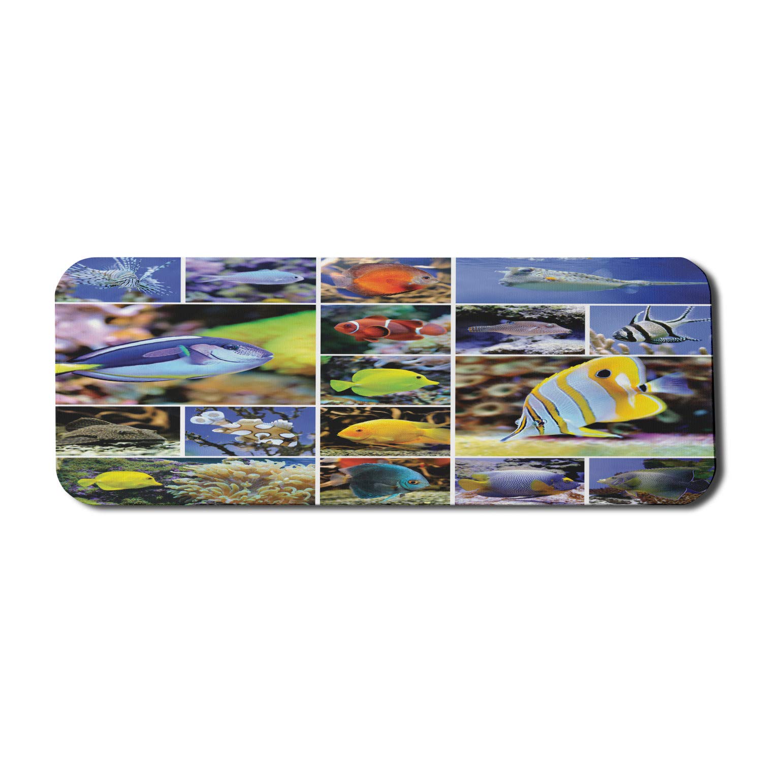 Ambesonne Ocean Themed Non-Slip Gaming Mouse Pad - 31
