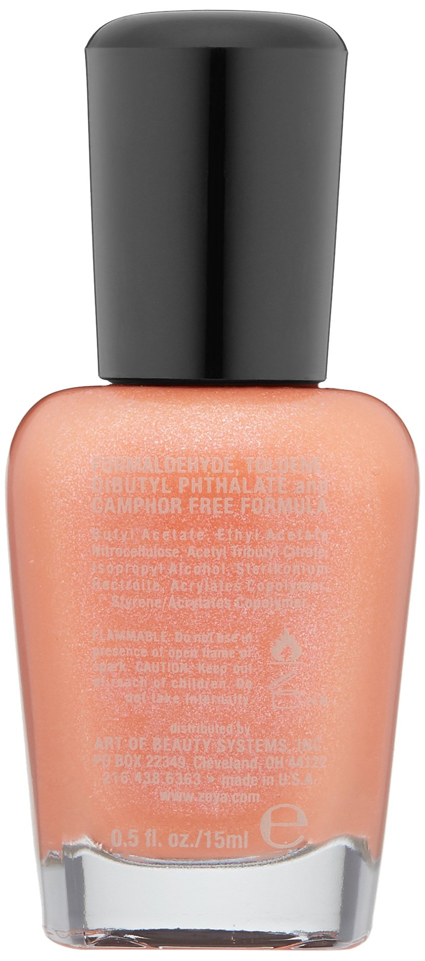 ZOYA Zahara Nail Polish 0.5oz - Salon Quality for Manicures