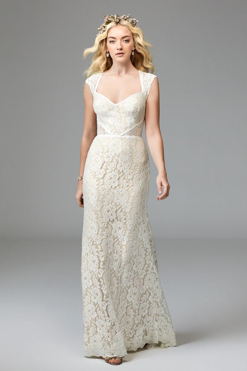 Willowby Twilla 57114 Wedding Gown - Elegant Lace Bridal Dress for Beach, Garden & Outdoor Ceremonies