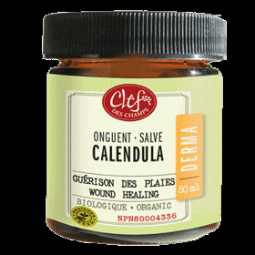 Organic Calendula Ointment by Clef des Champs - Soothing Skin Care for Babies, Eczema & Dry Skin Relief - Perfect for Diaper Rash & Sensitive Skin Care