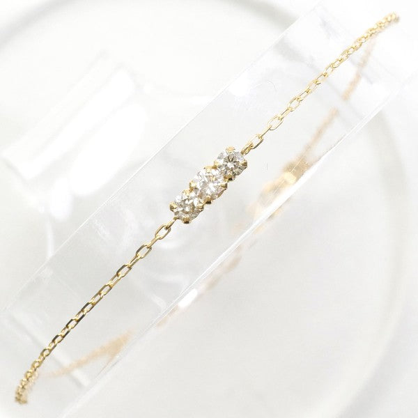 18K Yellow Gold Diamond Bracelet for Women - Elegant & Luxurious Tennis Bracelet - Perfect for Weddings, Anniversaries & Special Occasions
