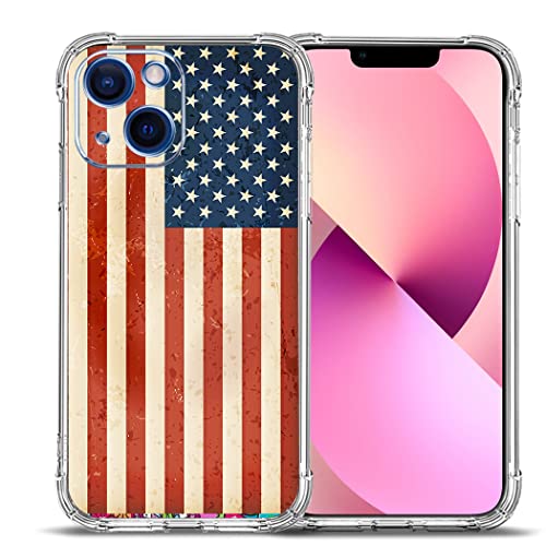 Retro American Flag Style