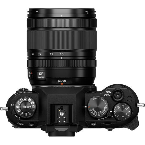 FUJIFILM X-T50 Mirrorless Digital Camera with XF16-50mmF2.8-4.8 R LM WR Lens Kit - Black | Perfect for Travel, Street & Portrait Photography | Weather-Resistant for Outdoor Shooting