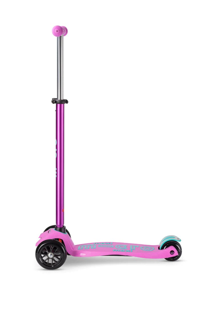 Micro Kickboard Maxi DELUXE Scooter - 3 Wheel Kick Scooter for Kids Ages 5-12 | Adjustable Height | Smooth Ride | Perfect for Commuting, School & Outdoor Fun