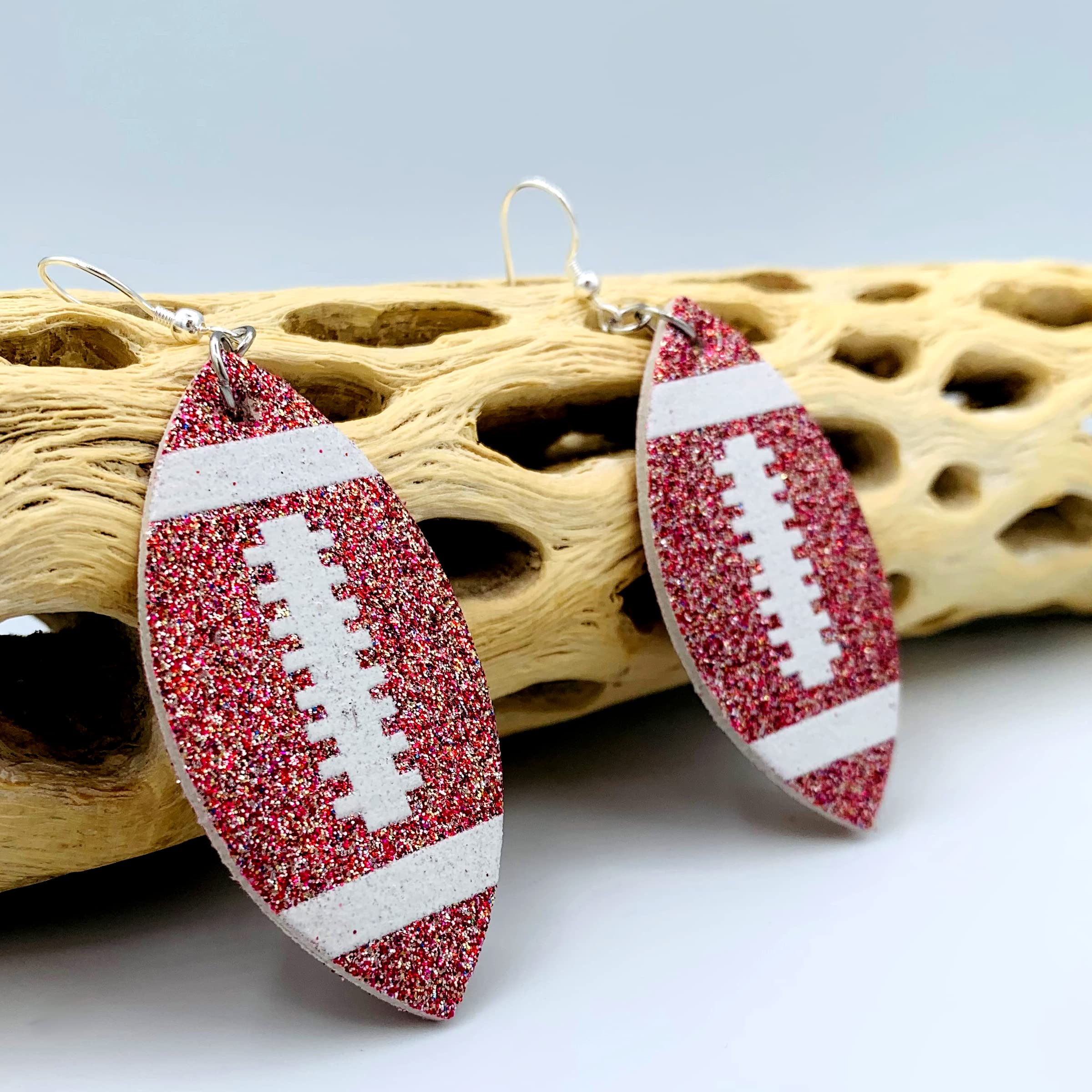 Football Earrings for Women - Stylish Soccer Jewelry Gifts - Perfect for Football Moms & Fans - Game Day Accessories & Everyday Wear