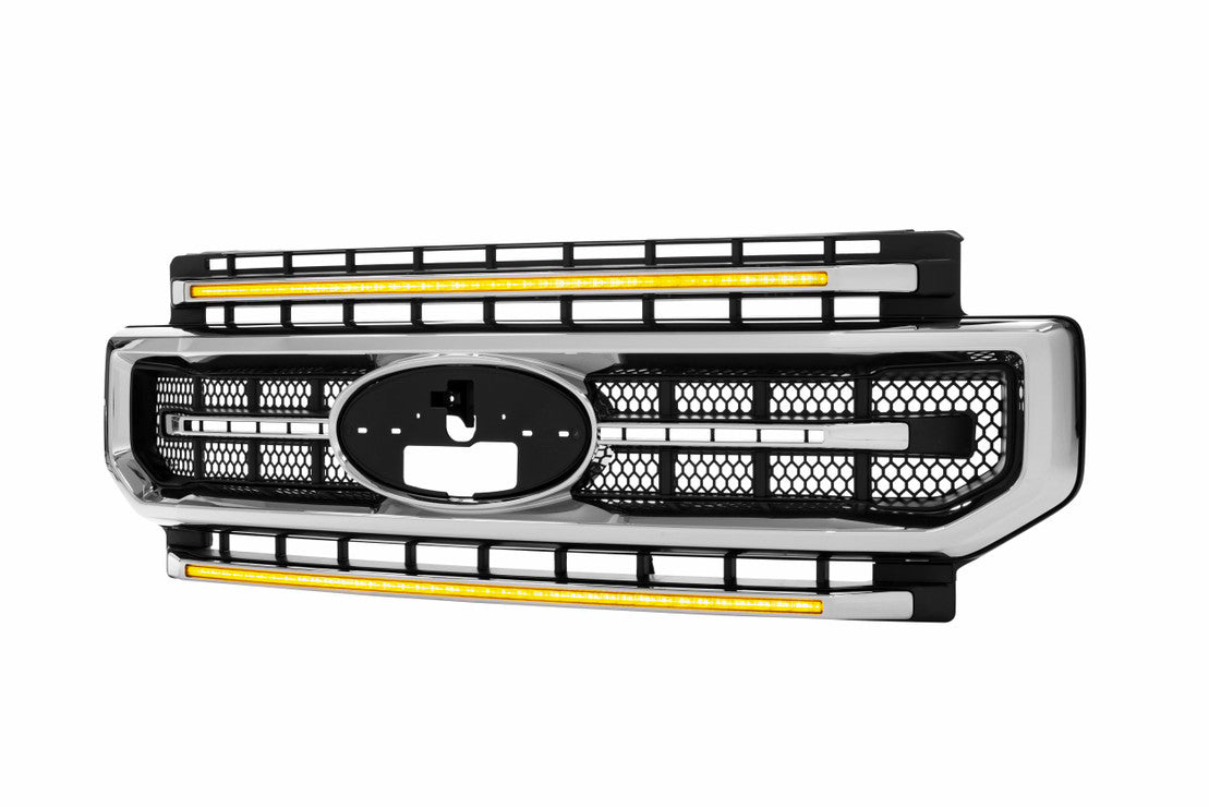 2020-2022 FORD SUPER DUTY XBG LED Daytime Running Lights Grille - Upgrade Your Truck's Front Styling for Enhanced Visibility & Safety