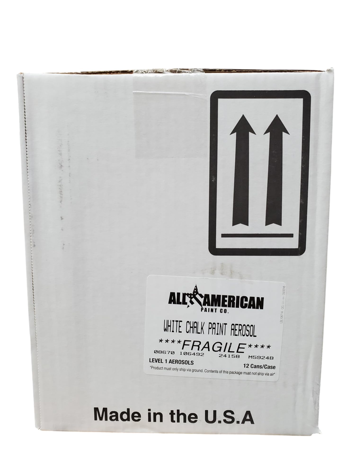 Premium White Athletic Chalk Spray Paint - 12 Pack (20 oz Cans) | Temporary Aerosol Chalk for Baseball, Softball & Turf Marking | Ideal for Field Lines, Practice Drills & Sports Events
