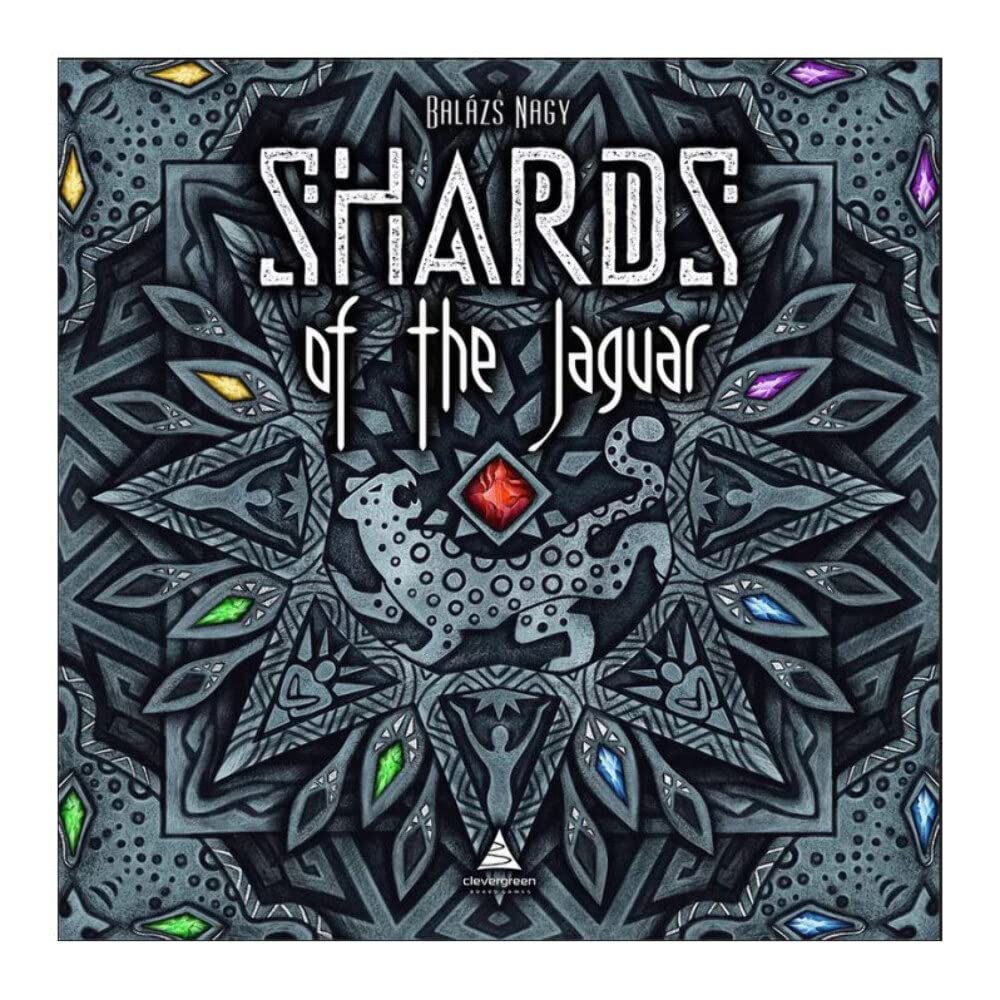 Clevergreen Shards of The Jaguar Strategy Board Game (91832) - Fun Family Game Night & Adventure Themed Party Activity