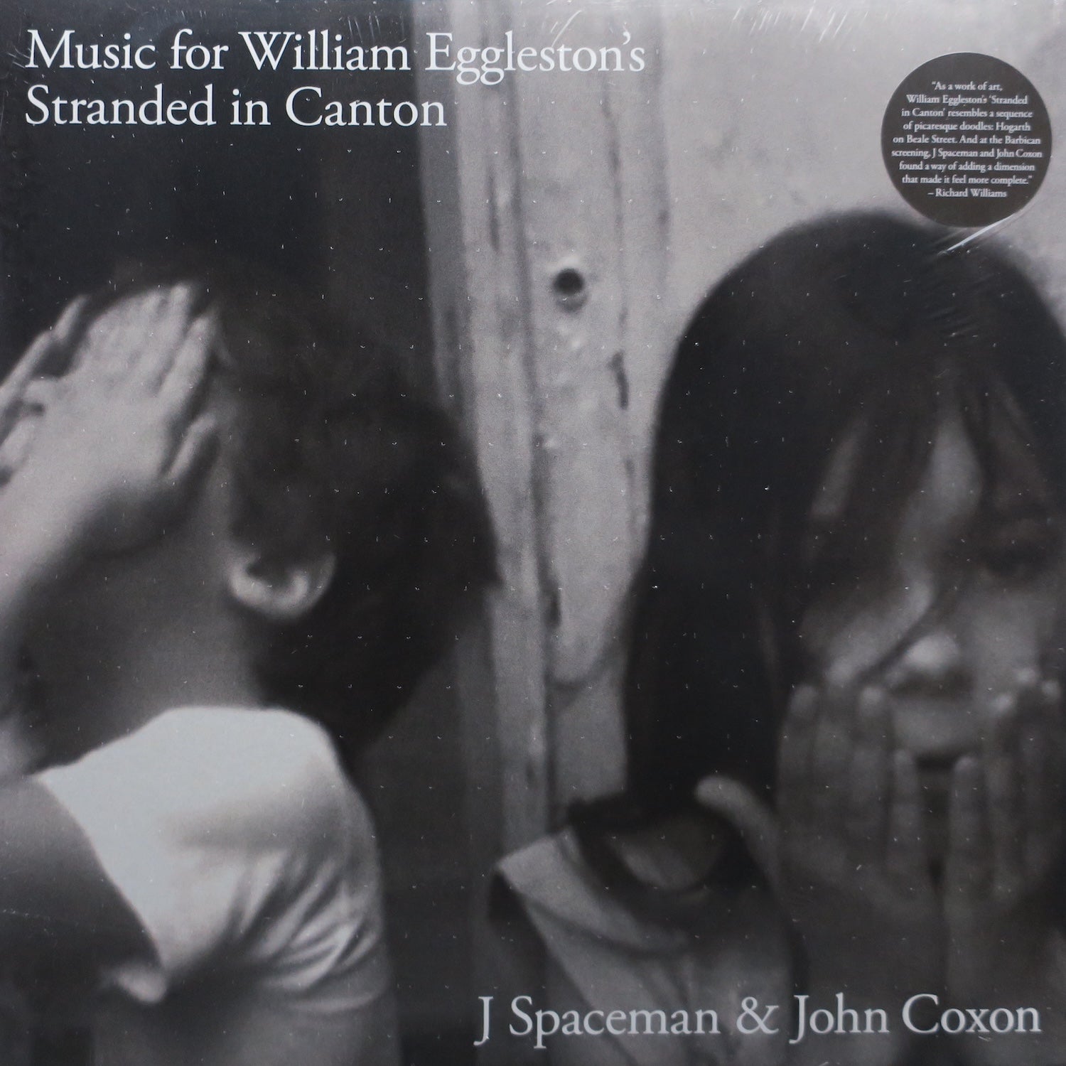 J SPACEMAN & JOHN COXON 'Music For William Eggleton's Stranded In Canton' Limited Edition Vinyl LP Record - Perfect for Audiophiles and Vintage Music Collectors | Home Listening, Record Collection Display, Gift for Music Lovers