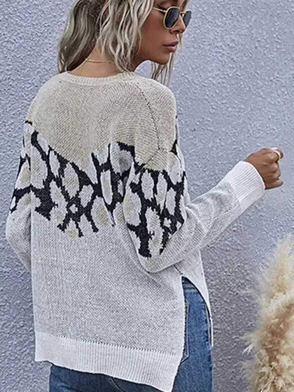 Women's Wild Pattern Pullover Sweatshirt - Trendy Graphic Print Hoodie for Casual Wear, Street Style & Loungewear