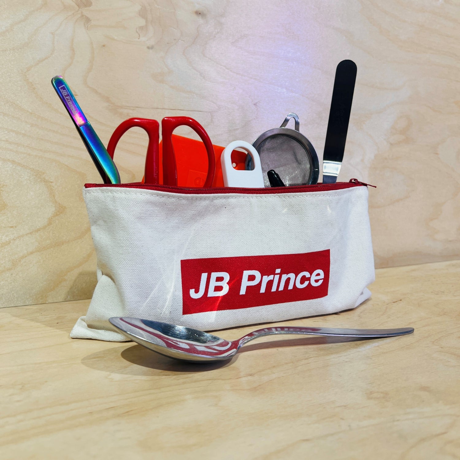 JB Prince Zip Pouch - Waterproof & Durable Small Storage Bag for Travel, Makeup, Cosmetics, Jewelry & Essentials | Perfect for Organizing On-the-Go Accessories