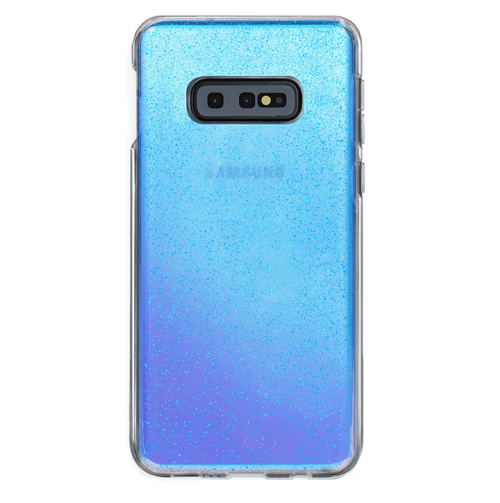 Glitter Nebula Samsung Galaxy Phone Case - Protective Cover for Galaxy S21/S20/S10 - Sparkle Glam Design for Everyday Use & Special Occasions