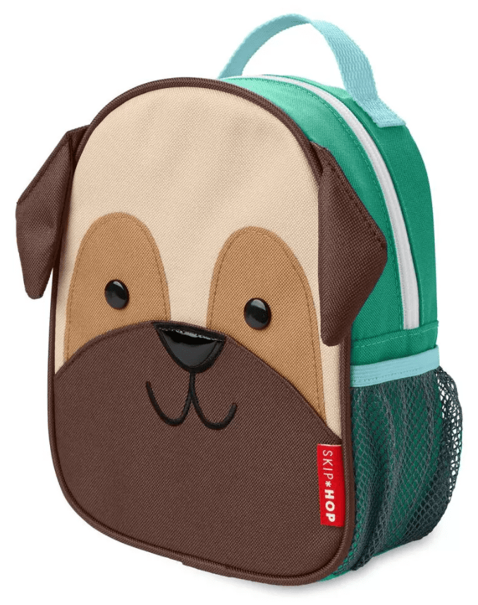 Skip Hop Zoo Mini Backpack with Safety Harness for Toddlers - Cute Animal-Themed Kids Travel Bag for Daycare, Preschool & Outdoor Adventures