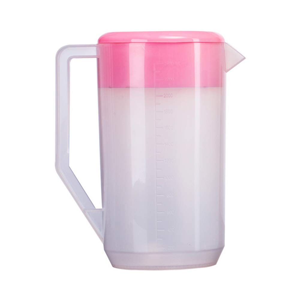 Cabilock 5000ml Large Water Pitcher with Lid - BPA Free Cold Beverage Carafe for Iced Tea, Coffee, Juice & Hot Drinks - Perfect for Refrigerator, Parties, Restaurants & Home Use