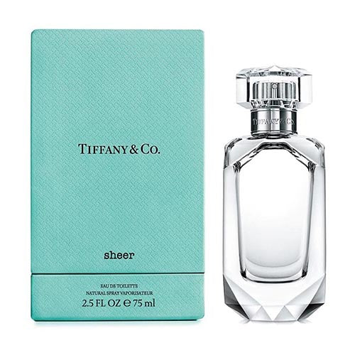 Tiffany & Co. Sheer Eau de Toilette Spray for Women - 75ml Floral Perfume | Romantic Date, Office & Special Occasion Fragrance