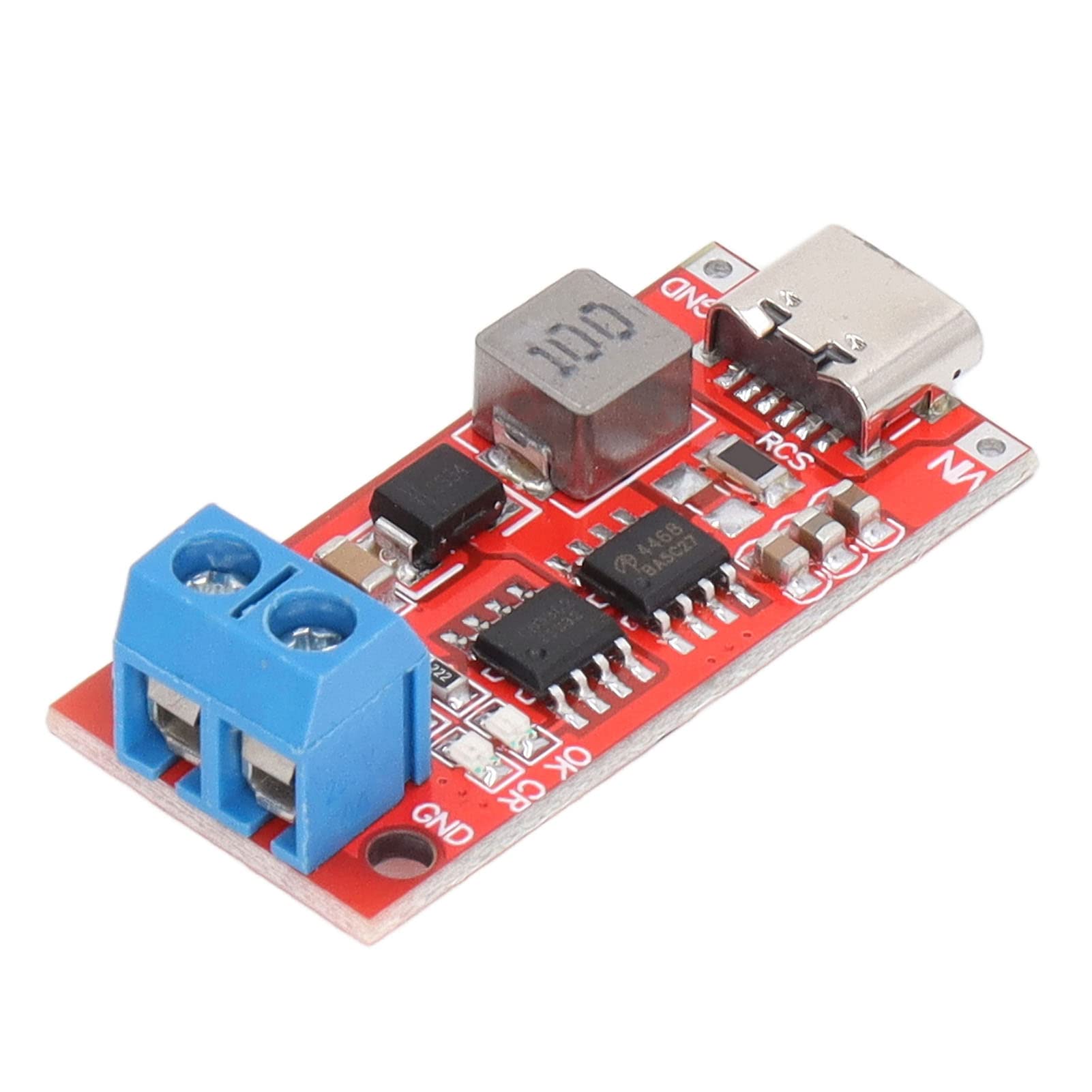 16.8V 4S Li-Ion Battery Charger Board with Automatic Overvoltage Protection | Industrial-Grade Boost Charging Module for Power Tools, Robotics & Solar Systems | High Adaptability for 14.8V-16.8V Battery Packs