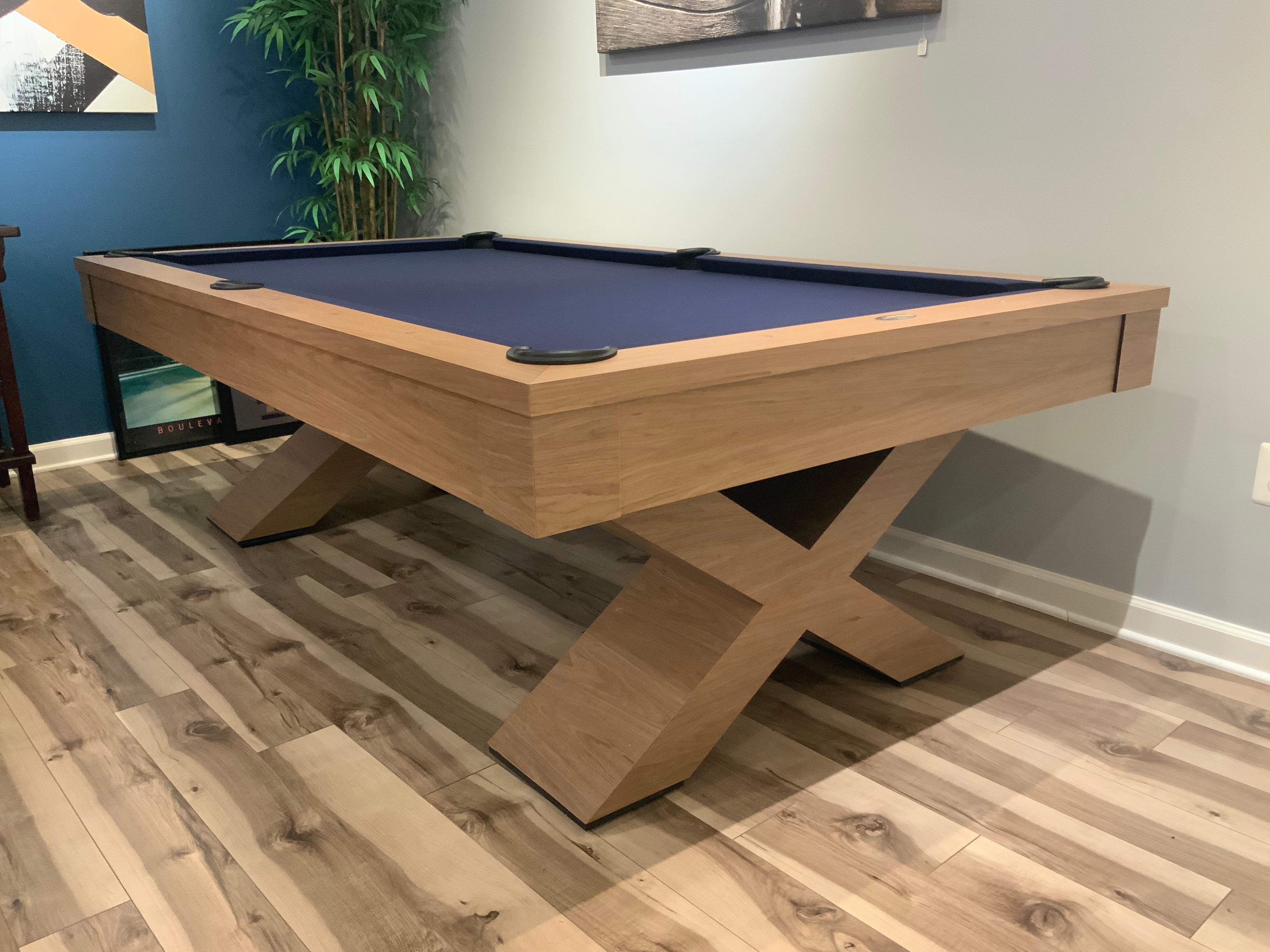 Olhausen Encore Pool Table - Professional 8ft Billiard Table for Home & Game Room - Perfect for Family Fun & Competitive Play