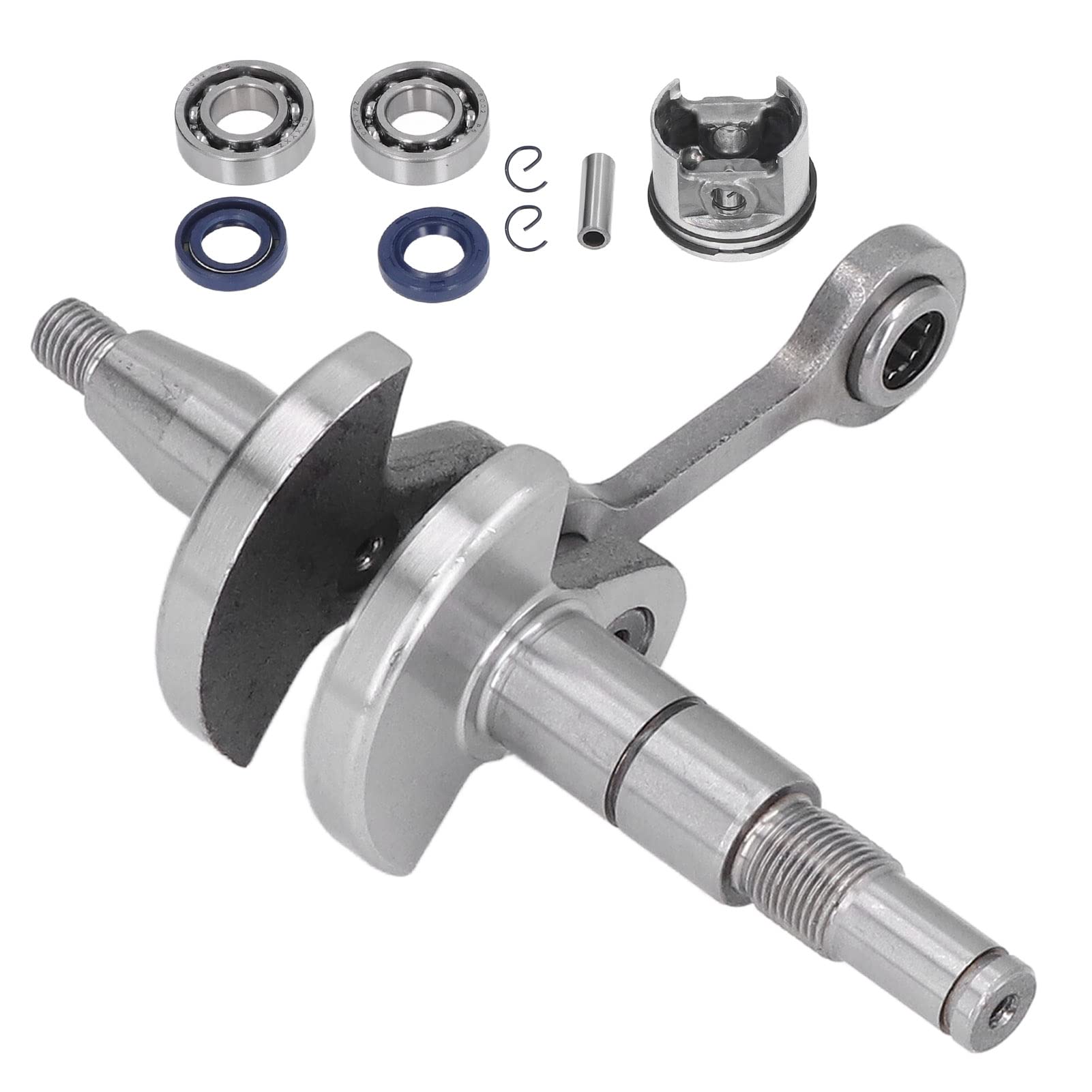 Stihl MS170 017 Chainsaw Crankshaft Replacement - Non-Break Crank Piston (1130 030 2000) for Smooth Cutting Performance | Compatible with Forestry, Landscaping & DIY Woodworking Projects