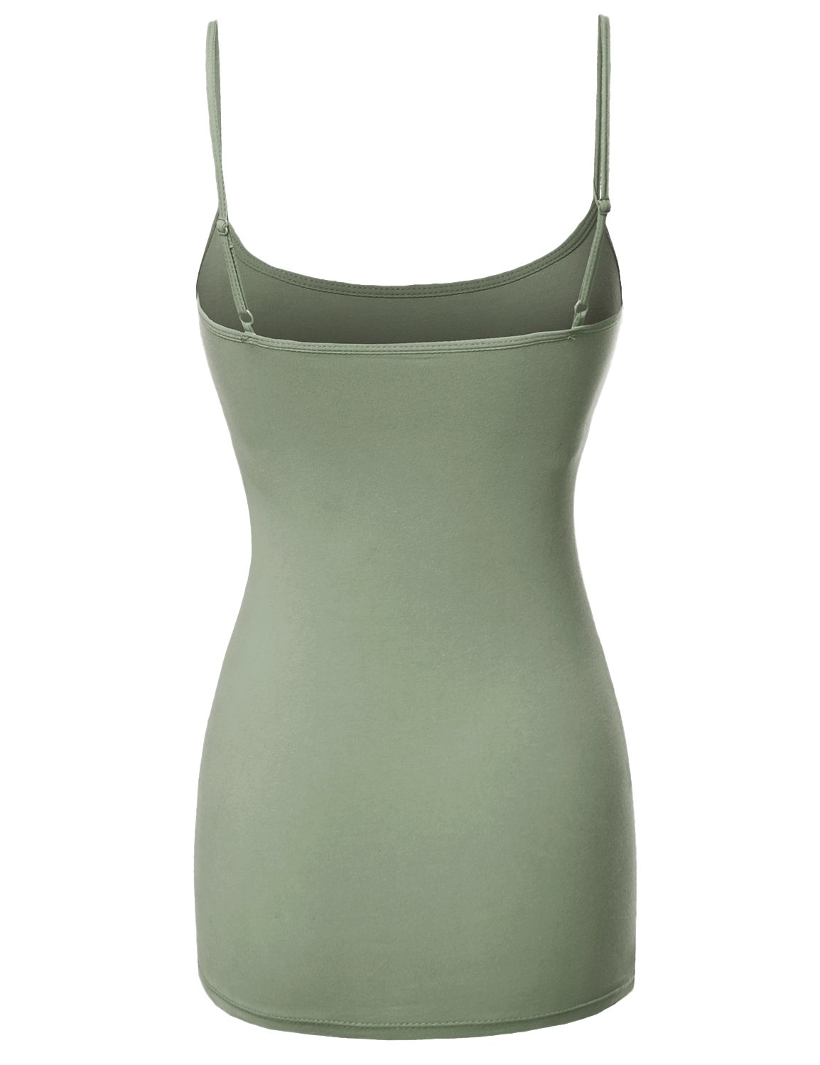 Emma Women's Adjustable Spaghetti Strap Camisole Tank Top - Soft Stretchy Comfort for Layering, Sleepwear & Casual Outfits