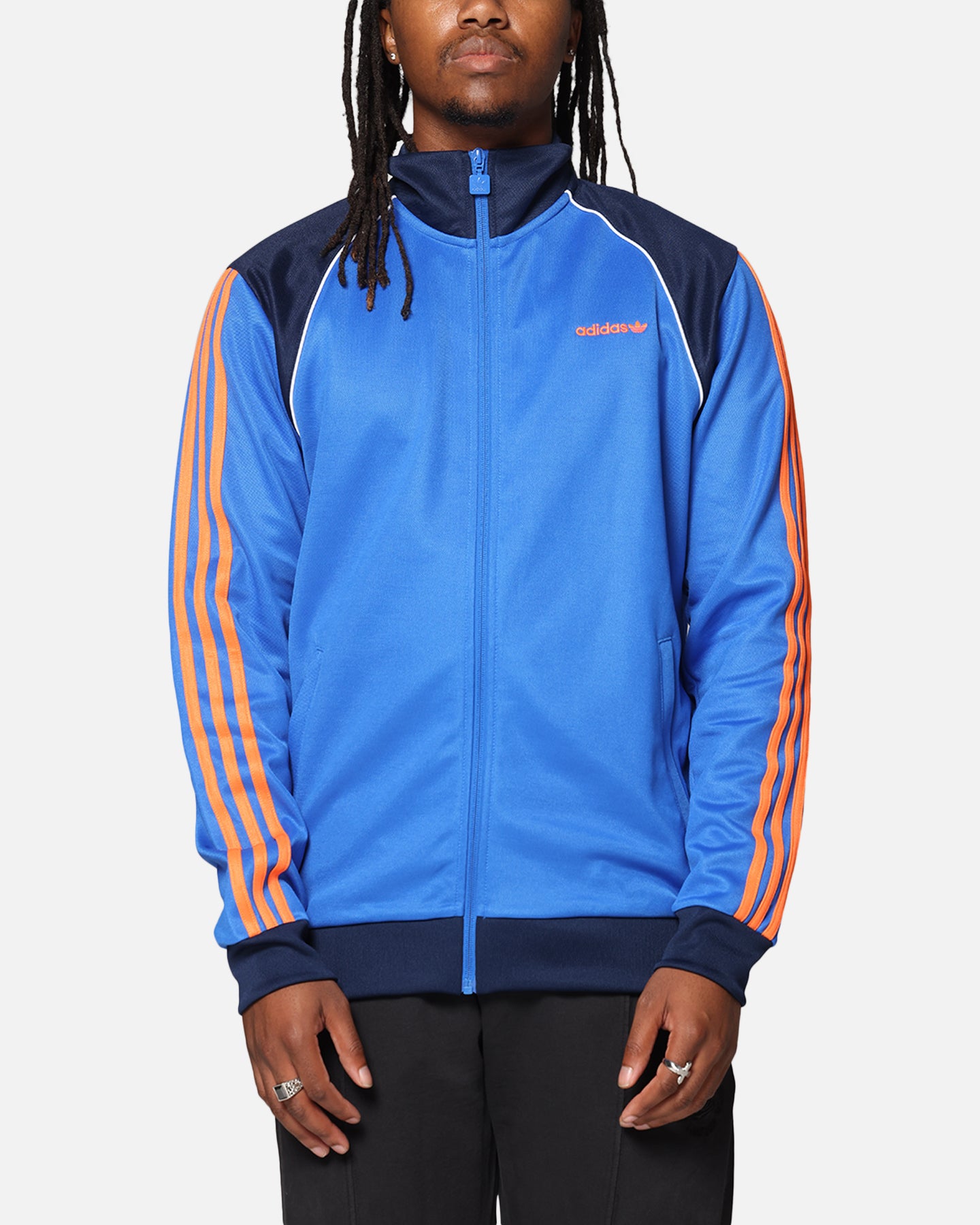 Adidas Adicolor Classics Track Top - Blue Men's Athletic Jacket for Running, Gym & Casual Wear