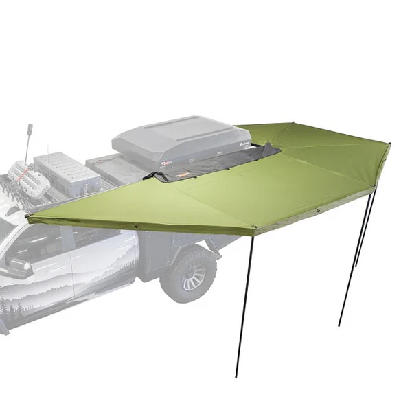 Peregrine PRO 6 Arm 270° RV Awning - Heavy Duty Outdoor Shade Canopy for Camping, Tailgating & Patio Protection