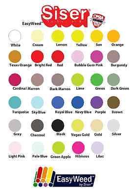 Siser EasyweedTM Heat Transfer Vinyl Roll - 12