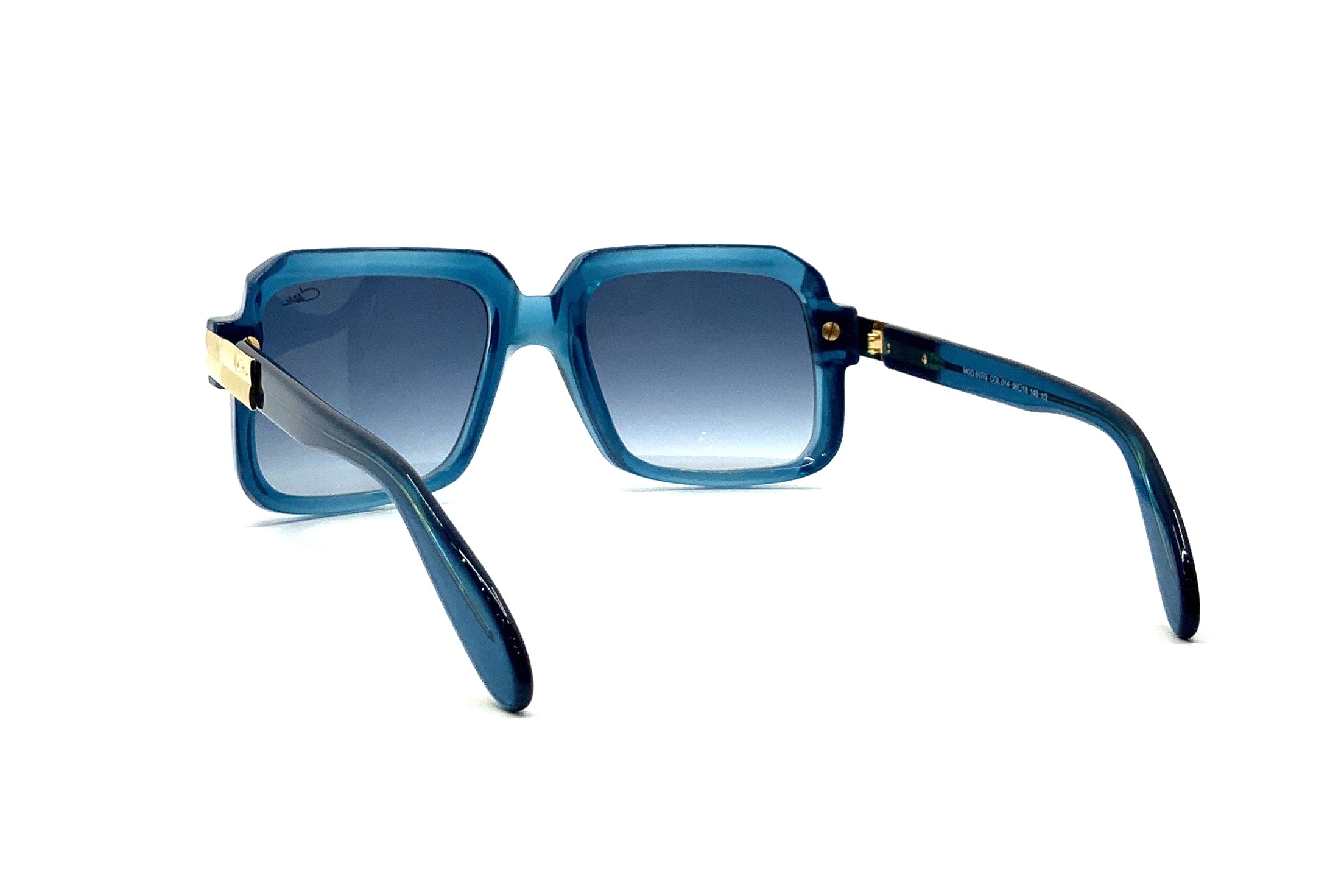 Cazal 607/3 Sunglasses - Sapphire Blue Frame & UV Protection Lenses for Men & Women | Perfect for Outdoor Sports, Driving & Fashion Accessories