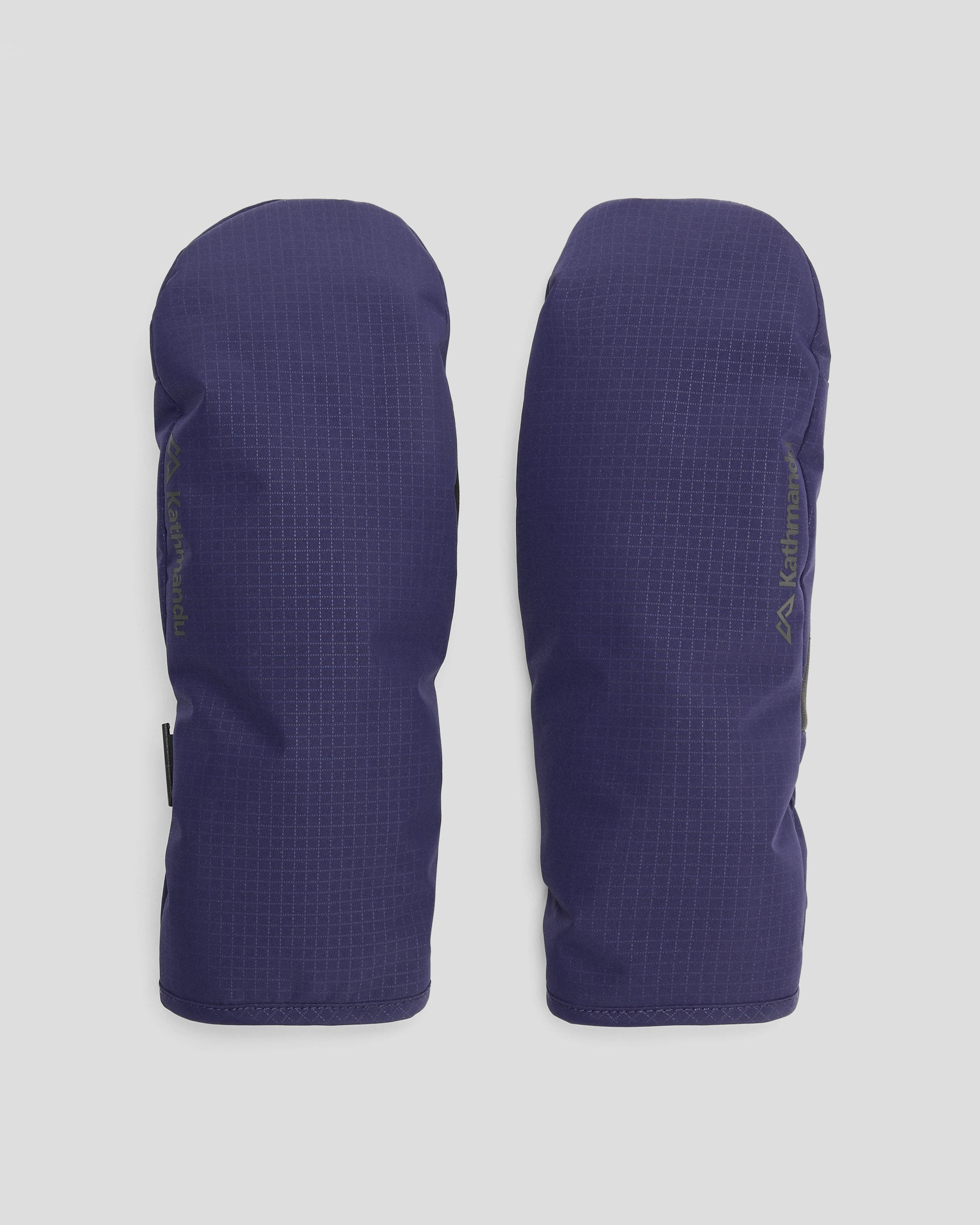 PWDR Days Insulated Snow Mittens - Waterproof Winter Gloves for Men & Women - Dark Horizon - Perfect for Skiing, Snowboarding & Cold Weather Activities