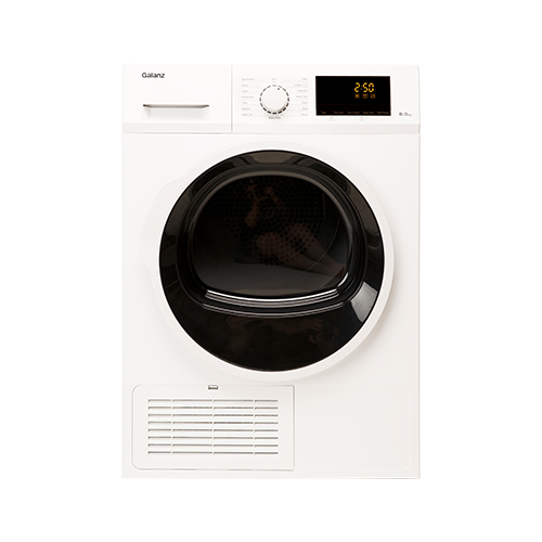 Galanz 8.0kg/17.6lbs Compact Electric Clothes Dryer - Energy Efficient Laundry Solution for Apartments, Dorms & Small Spaces