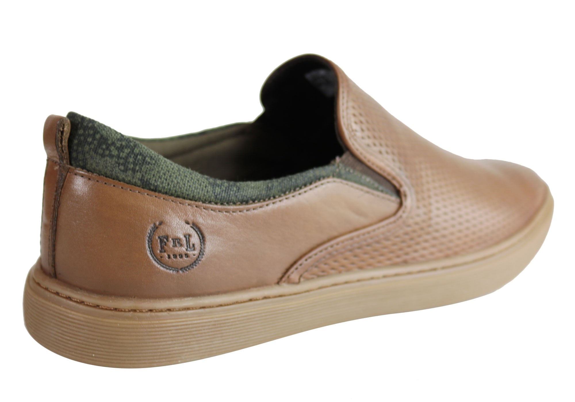 Ferricelli Atlas Men's Leather Casual Shoes - Cushioned Comfort, Handcrafted in Brazil - Perfect for Walking, Travel & Everyday Wear