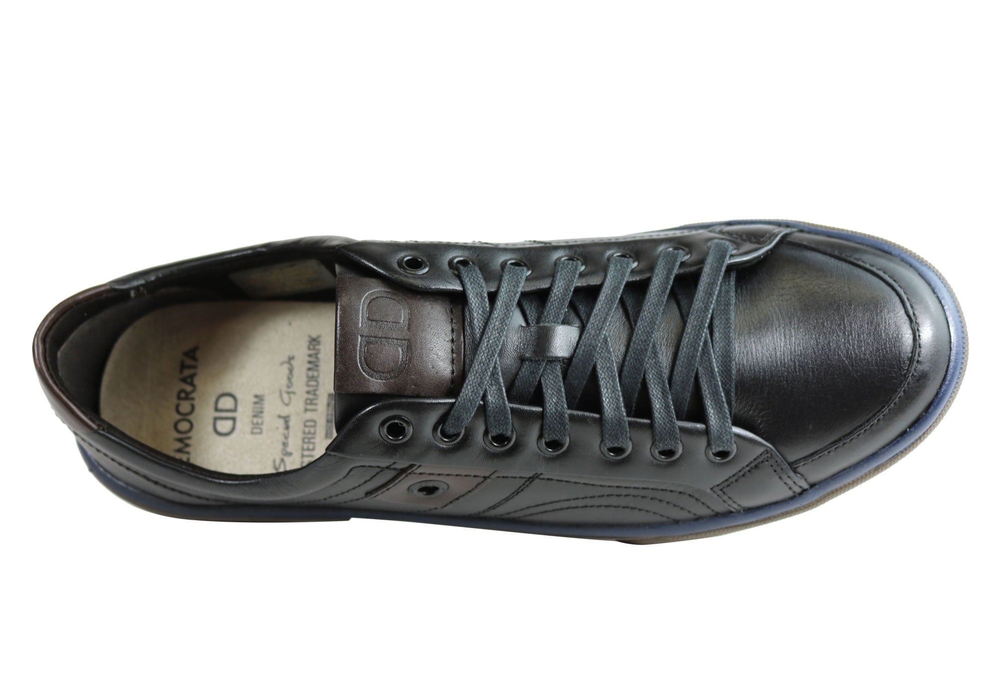 Democrata Voice Men's Leather Lace-Up Casual Shoes - Handcrafted in Brazil - Perfect for Work, Travel & Everyday Wear