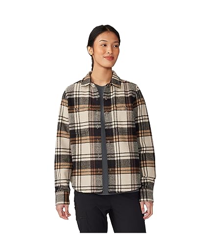 Oyster Shell Plaid Print