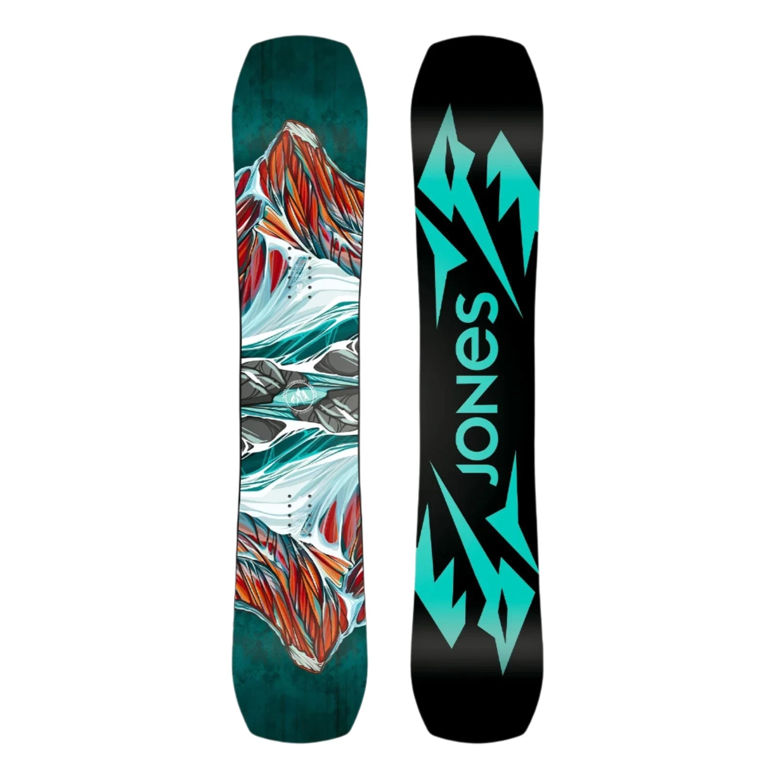 Jones Women's Twin Sister Snowboard 2025 - All-Mountain Freestyle Snowboard for Women | Perfect for Park, Powder & Groomed Runs